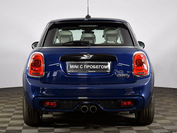2015 Mini Hatch Cooper S III (F55/F56), синий - вид 3