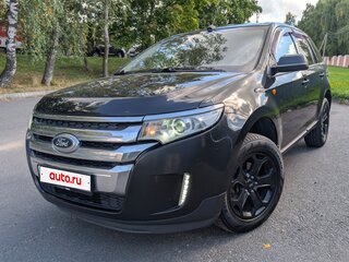 2014 Ford Edge I Рестайлинг, чёрный, 1080000 рублей, вид 3