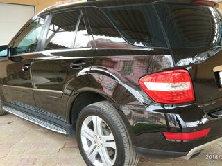 2010 Mercedes-Benz M-Класс 350 II (W164) Рестайлинг, чёрный, 1150000 рублей, вид 5