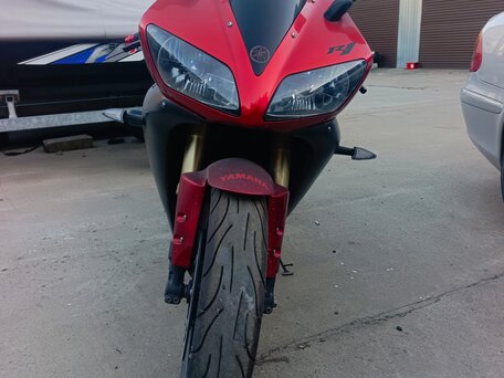 2002 Yamaha YZF-R1, красный, 500000 рублей, вид 2