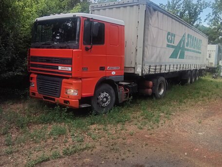 1999 DAF 95, оранжевый, 2000000 рублей, вид 1