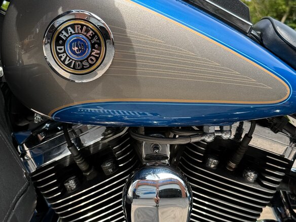 1997 Harley-Davidson Electra Glide, синий, 820000 рублей - вид 17