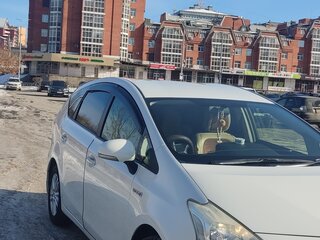 2013 Toyota Prius Alpha I (ZVW40/41), белый, 1350000 рублей, вид 5