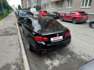 2015 BMW 5 серии 525d xDrive VI (F10/F11/F07) Рестайлинг, чёрный, 1830000 рублей, вид 2