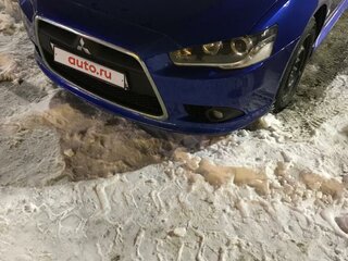 2011 Mitsubishi Lancer X Рестайлинг, синий, 796000 рублей, вид 4