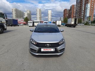 2021 Lada (ВАЗ) Vesta I, серебристый, 905000 рублей, вид 2