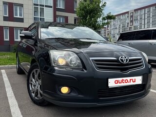 2008 Toyota Avensis II Рестайлинг, чёрный, 1020000 рублей, вид 3