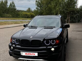 2002 BMW X5 3.0i I (E53), чёрный, 1070000 рублей, вид 5