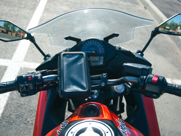 2014 Kawasaki ER-6F (Ninja 650R), пурпурный - вид 9