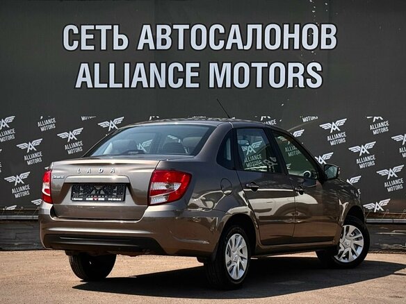 2024 Lada (ВАЗ) Granta I Рестайлинг, коричневый - вид 7