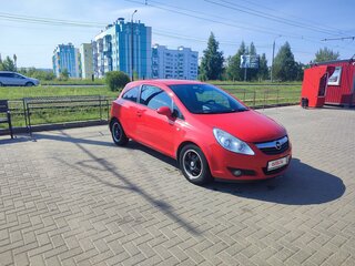 2008 Opel Corsa D, красный, 380000 рублей, вид 3