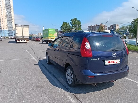 2007 Mazda 5 I (CR), синий, 685000 рублей - вид 9