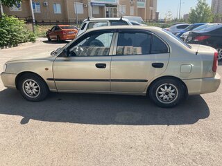 2006 Hyundai Accent ТагАЗ II, золотистый, 290000 рублей, вид 2