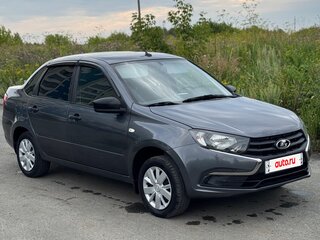 2019 Lada (ВАЗ) Granta I Рестайлинг, серый, 485000 рублей, вид 5