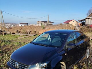 2016 Volkswagen Polo V Рестайлинг, синий, 1199000 рублей, вид 5