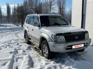1998 Toyota Land Cruiser Prado 90 Series, белый, 1200000 рублей, вид 1