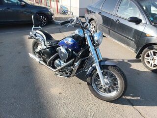 1999 Kawasaki VN400 Vulcan, синий, 250000 рублей, вид 2