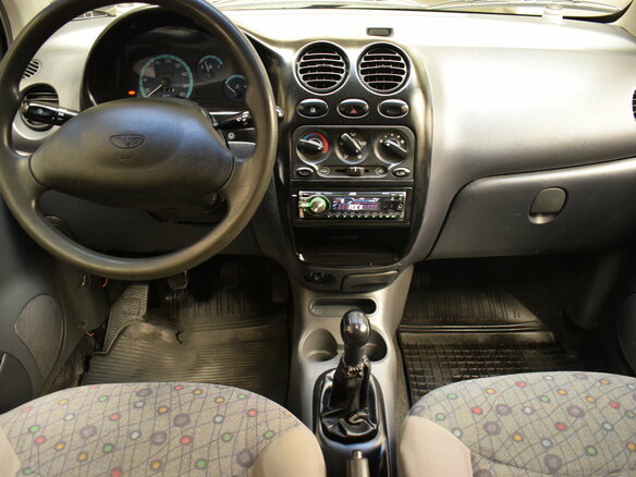 2007 Daewoo Matiz I Рестайлинг, голубой - вид 3