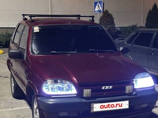 2003 Chevrolet Niva I, красный, 349000 рублей, вид 4