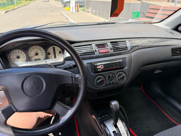 2004 Mitsubishi Lancer IX, чёрный, 280000 рублей - вид 6