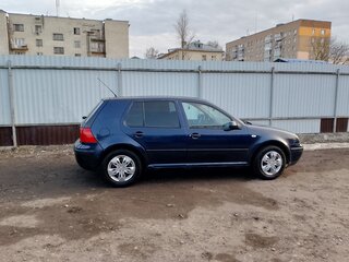 1998 Volkswagen Golf IV, синий, 270000 рублей, вид 3