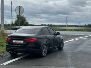 2019 Lada (ВАЗ) Vesta I, чёрный, 1500000 рублей, вид 4