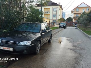 2008 Kia Spectra I Рестайлинг 2, чёрный, 300000 рублей, вид 2