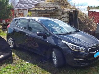 2017 Kia Ceed II Рестайлинг, чёрный, 1420000 рублей, вид 1