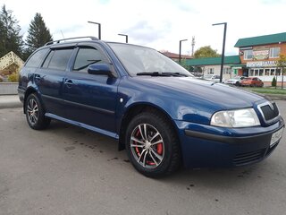 2007 Skoda Octavia I (A4) Рестайлинг, синий, 700000 рублей, вид 4