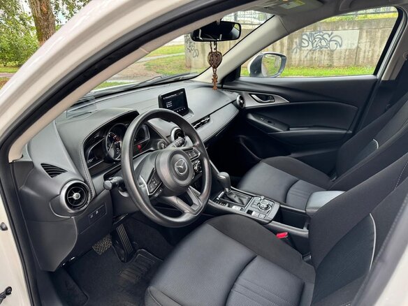 2019 Mazda CX-3 I Рестайлинг, белый, 1700000 рублей - вид 5