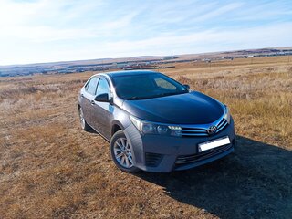 2013 Toyota Corolla XI (E160, E170, E180), серый, 1200000 рублей, вид 1
