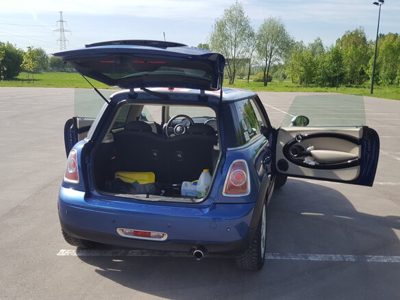 2012 Mini Hatch Cooper II (R56) Рестайлинг, синий - вид 5