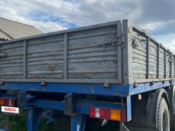 2007 МАЗ Полуприцеп бортовой, синий, 450000 рублей - вид 3