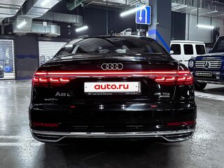 2019 Audi A8 Long 45 TDI IV (D5), чёрный, 6200000 рублей, вид 4