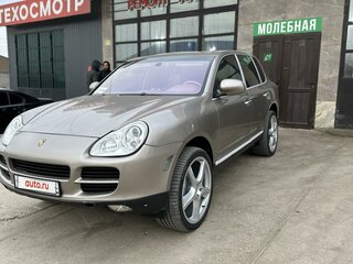 2004 Porsche Cayenne S I (955), бежевый, 1350000 рублей, вид 1