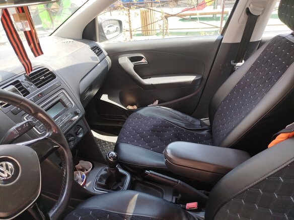 2015 Volkswagen Polo V Рестайлинг, коричневый - вид 7