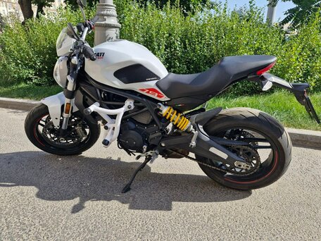 2019 Ducati Monster 797, белый, 640000 рублей, вид 3