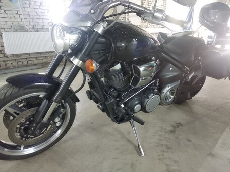 2003 Yamaha XV 1700 Warrior, чёрный, 700000 рублей, вид 4