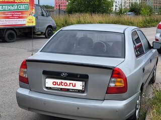 2005 Hyundai Accent ТагАЗ II, серый, 210000 рублей, вид 3