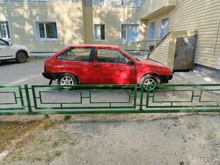 1992 Lada (ВАЗ) 2108, красный, 220000 рублей, вид 4