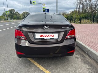 2014 Hyundai Solaris I Рестайлинг, коричневый, 1150000 рублей, вид 4