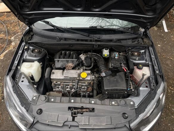 2021 Lada (ВАЗ) Granta I Рестайлинг, серебристый, 670000 рублей - вид 6