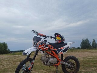 2024 Kayo Basic TT125, оранжевый, 70000 рублей, вид 3