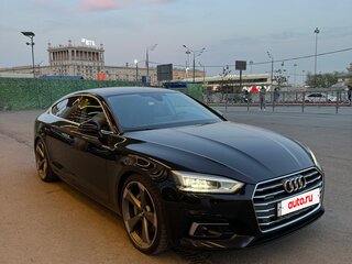 2019 Audi A5 II (F5), чёрный, 5000000 рублей, вид 3