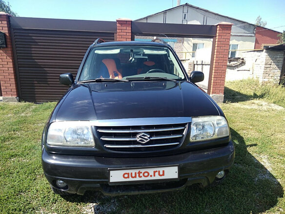 1999 Suzuki Grand Vitara I, чёрный