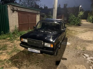 2010 Lada (ВАЗ) 2107, чёрный, 250000 рублей, вид 3