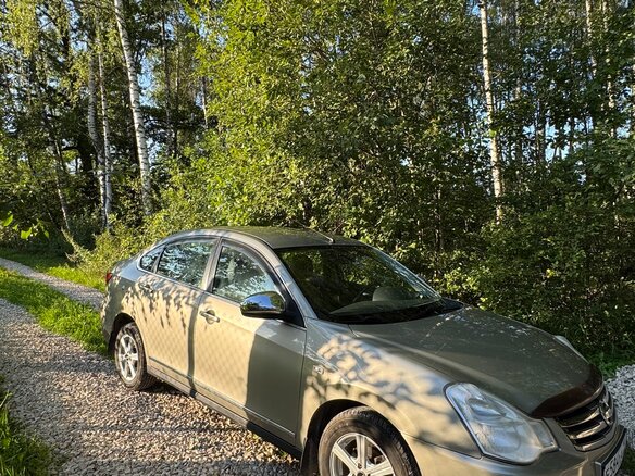 2013 Nissan Almera III (G15), бежевый, 900000 рублей