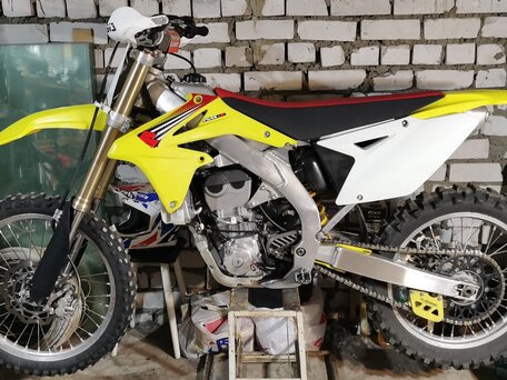 2012 Suzuki RM-Z 450, жёлтый, 330000 рублей, вид 1