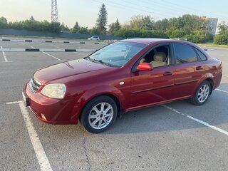 2009 Chevrolet Lacetti I, красный, 675000 рублей, вид 1