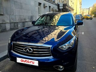 2012 Infiniti FX30d II (S51) Рестайлинг, синий, 2000001 рублей, вид 1